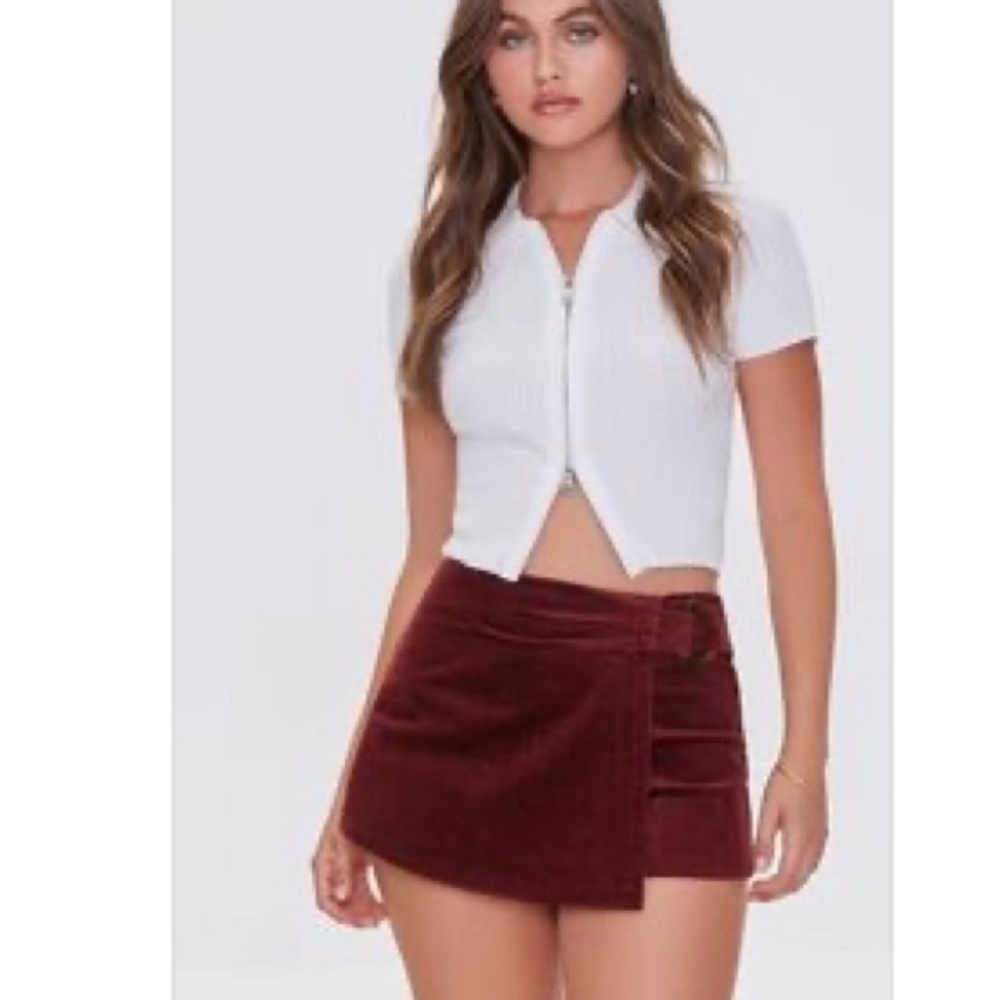 Corduroy Skort